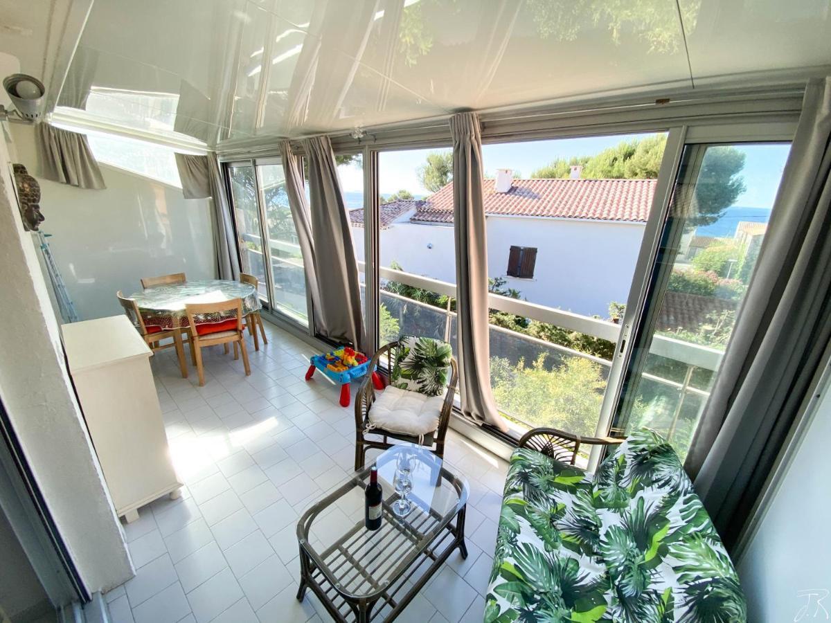 Appartement Vue Mer Le Chant Des Cigales Sausset-les-Pins Luaran gambar