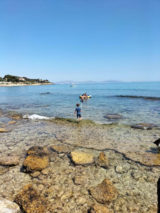 Appartement Vue Mer Le Chant Des Cigales Sausset-les-Pins Luaran gambar